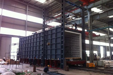 全纤维台车式燃气炉