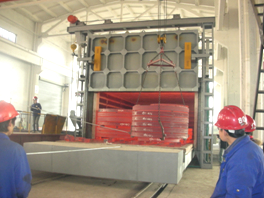 台车式环件加热炉